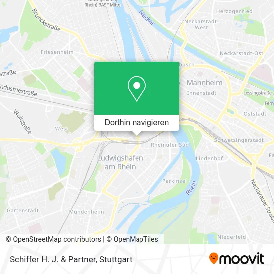 Schiffer H. J. & Partner Karte