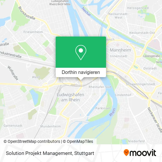 Solution Projekt Management Karte
