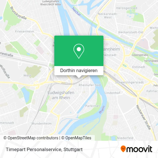 Timepart Personalservice Karte