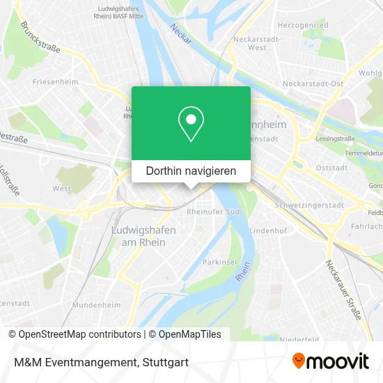 M&M Eventmangement Karte