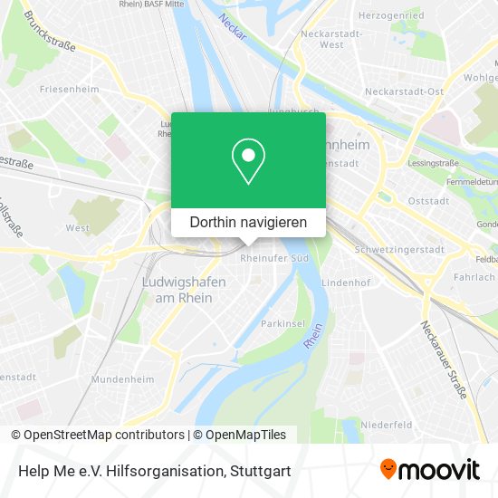 Help Me e.V. Hilfsorganisation Karte