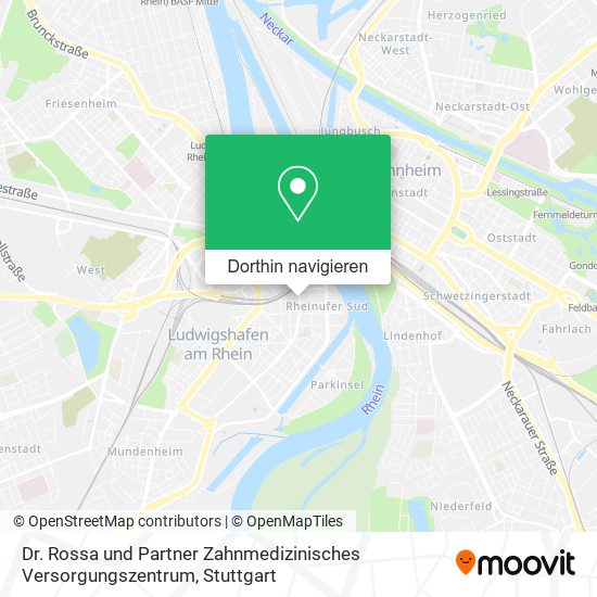 Dr. Rossa und Partner Zahnmedizinisches Versorgungszentrum Karte