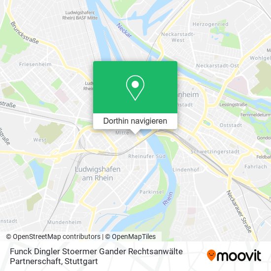 Funck Dingler Stoermer Gander Rechtsanwälte Partnerschaft Karte