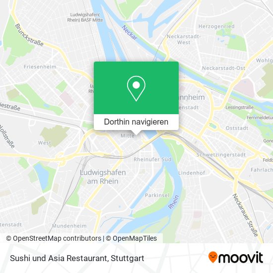 Sushi und Asia Restaurant Karte