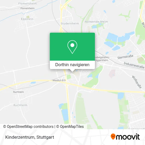 Kinderzentrum Karte