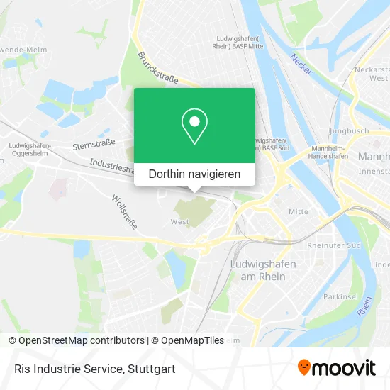 Ris Industrie Service Karte