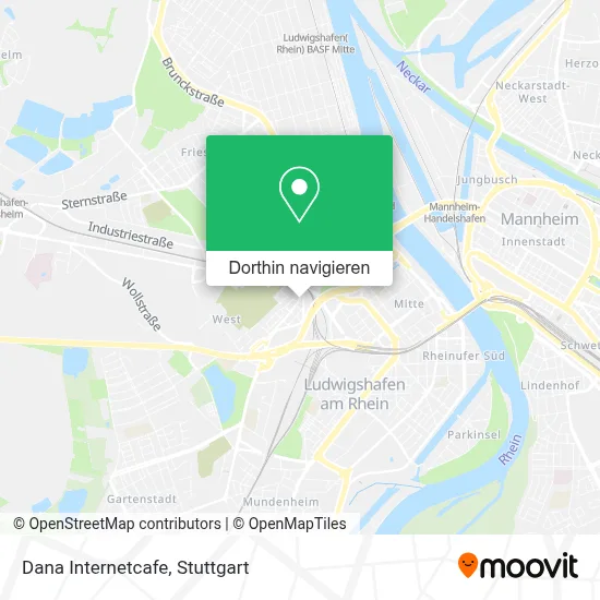 Dana Internetcafe Karte