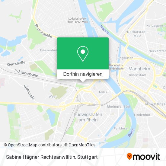 Sabine Hägner Rechtsanwältin Karte