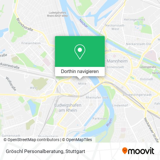 Gröschl Personalberatung Karte