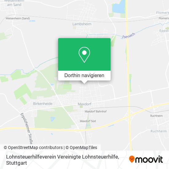 Lohnsteuerhilfeverein Vereinigte Lohnsteuerhilfe Karte