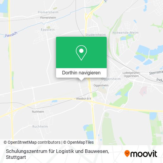Schulungszentrum für Logistik und Bauwesen Karte