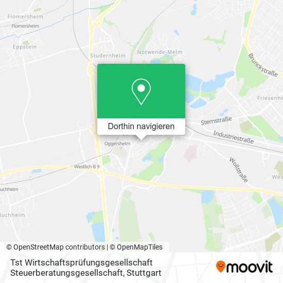 Tst Wirtschaftsprüfungsgesellschaft Steuerberatungsgesellschaft Karte