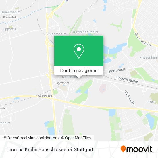 Thomas Krahn Bauschlosserei Karte