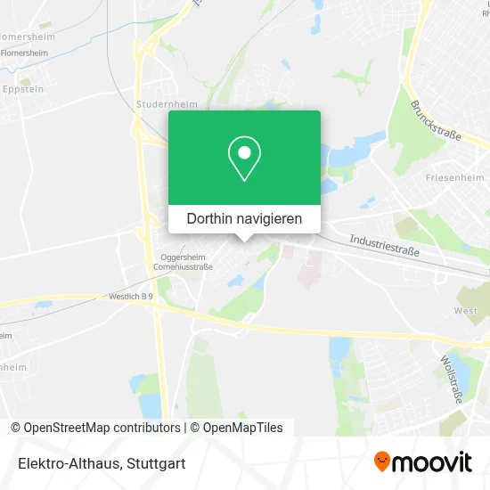 Elektro-Althaus Karte