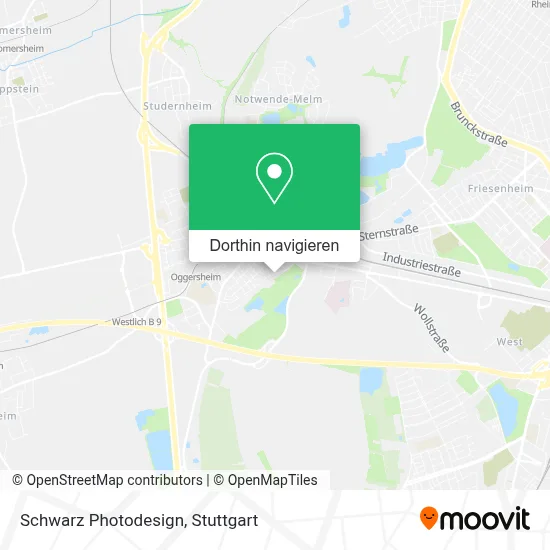 Schwarz Photodesign Karte