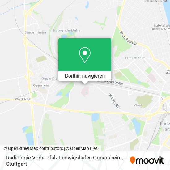 Radiologie Voderpfalz Ludwigshafen Oggersheim Karte