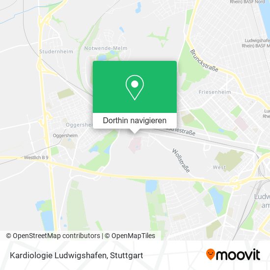 Kardiologie Ludwigshafen Karte