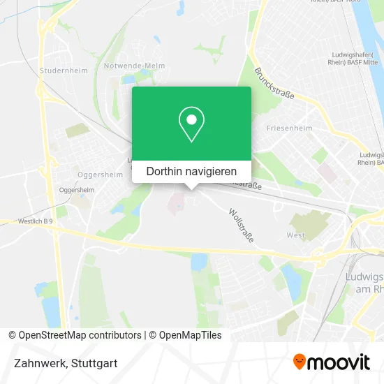 Zahnwerk Karte