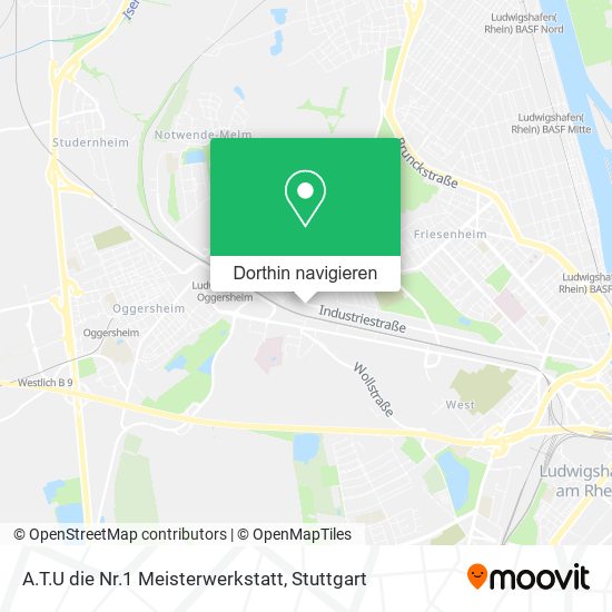 A.T.U die Nr.1 Meisterwerkstatt Karte