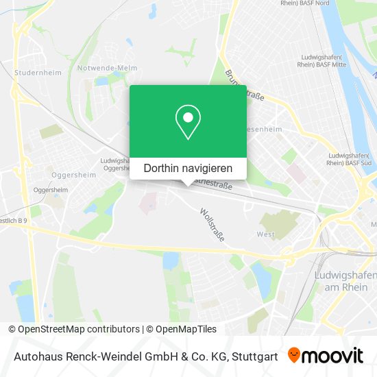 Autohaus Renck-Weindel GmbH & Co. KG Karte