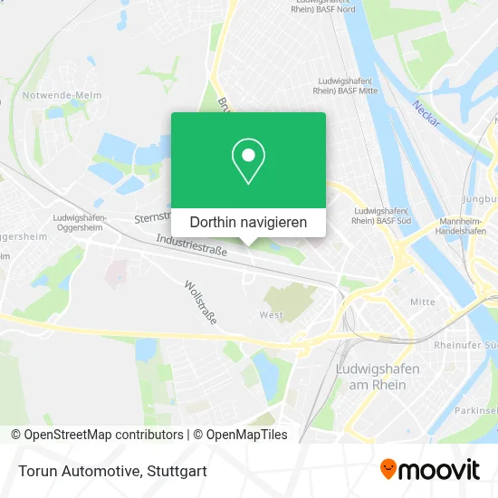 Torun Automotive Karte