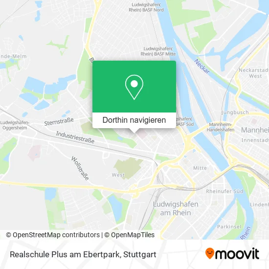 Realschule Plus am Ebertpark Karte