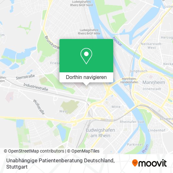 Unabhängige Patientenberatung Deutschland Karte