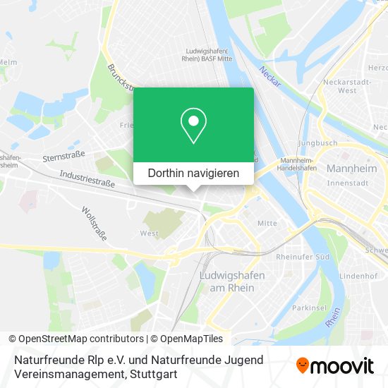 Naturfreunde Rlp e.V. und Naturfreunde Jugend Vereinsmanagement Karte