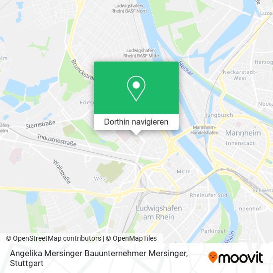 Angelika Mersinger Bauunternehmer Mersinger Karte