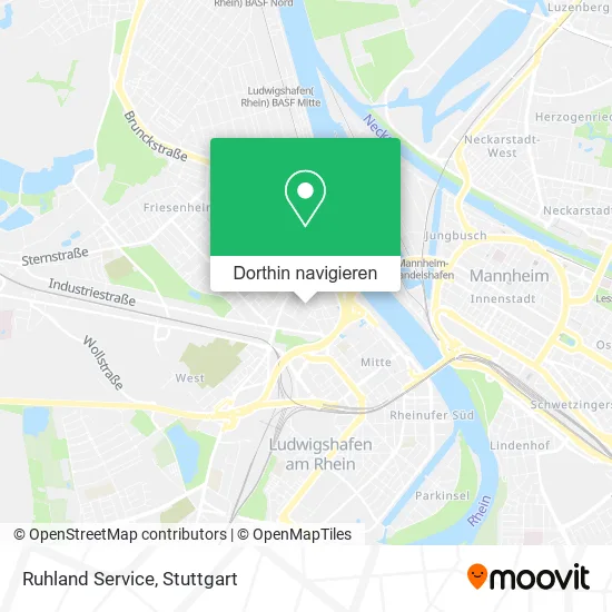 Ruhland Service Karte