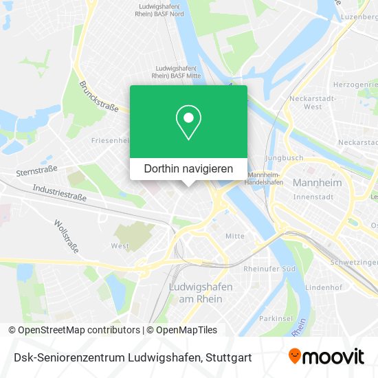 Dsk-Seniorenzentrum Ludwigshafen Karte