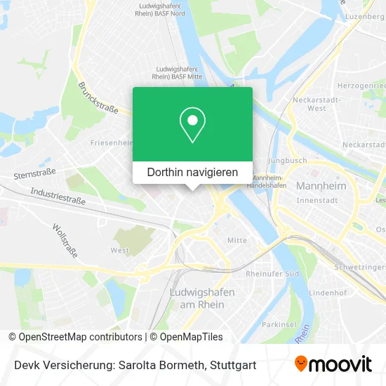 Devk Versicherung: Sarolta Bormeth Karte