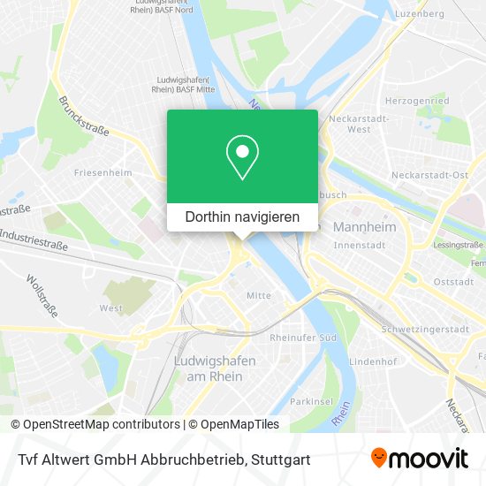 Tvf Altwert GmbH Abbruchbetrieb Karte