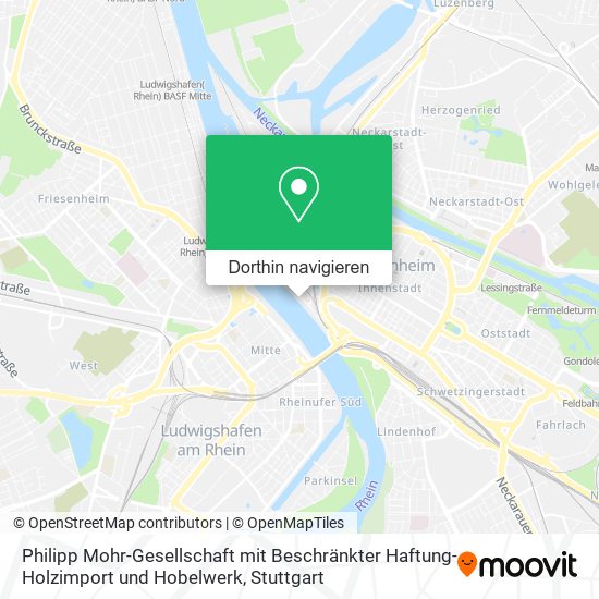 Philipp Mohr-Gesellschaft mit Beschränkter Haftung-Holzimport und Hobelwerk Karte