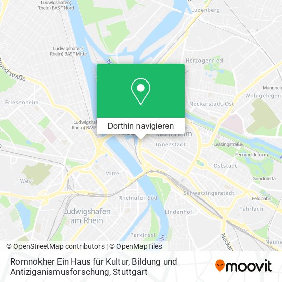 Romnokher Ein Haus für Kultur, Bildung und Antiziganismusforschung Karte