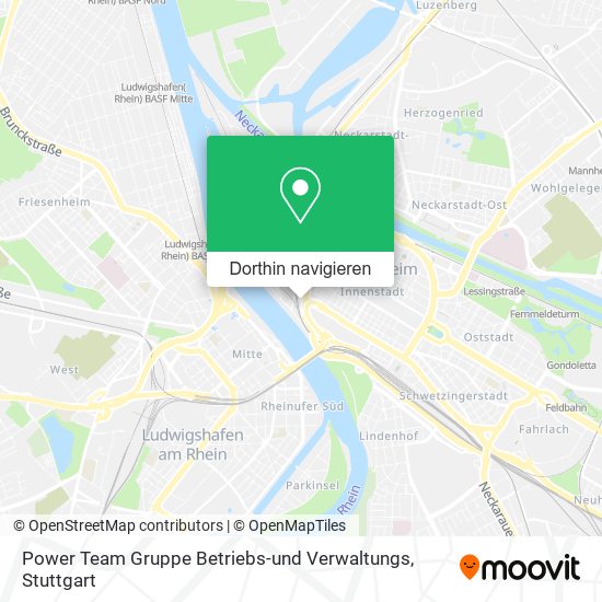 Power Team Gruppe Betriebs-und Verwaltungs Karte
