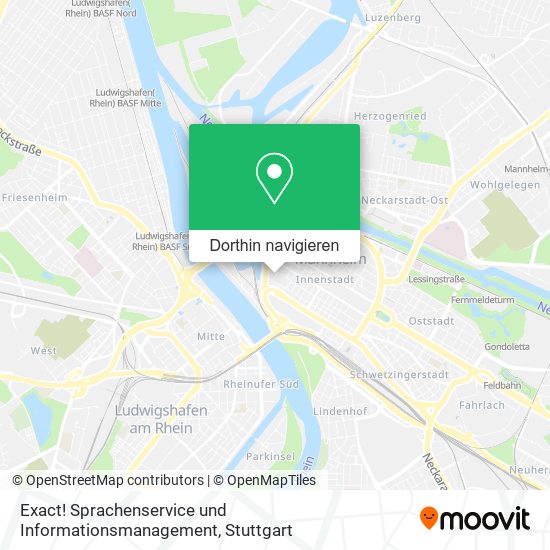 Exact! Sprachenservice und Informationsmanagement Karte
