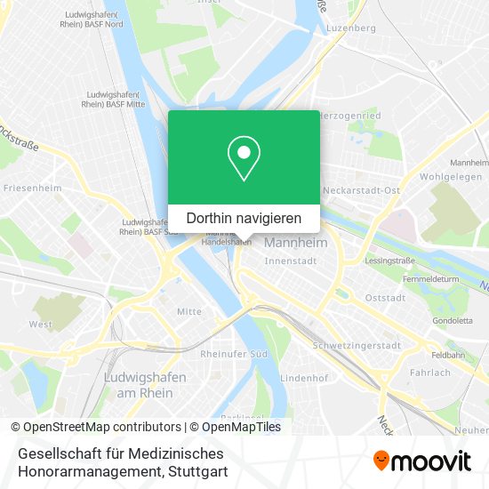 Gesellschaft für Medizinisches Honorarmanagement Karte
