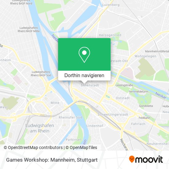 Games Workshop: Mannheim Karte