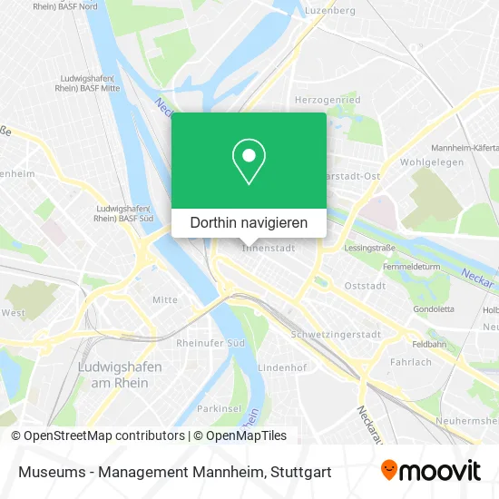 Museums - Management Mannheim Karte