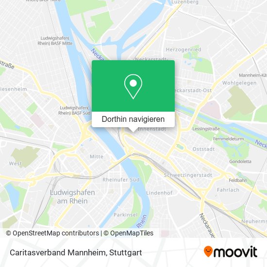 Caritasverband Mannheim Karte