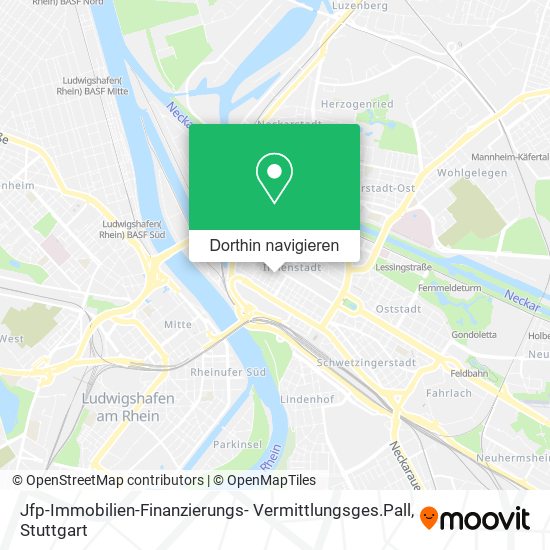 Jfp-Immobilien-Finanzierungs- Vermittlungsges.Pall Karte