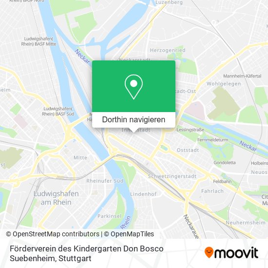 Förderverein des Kindergarten Don Bosco Suebenheim Karte