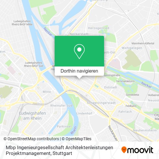 Mbp Ingenieurgesellschaft Architektenleistungen Projektmanagement Karte