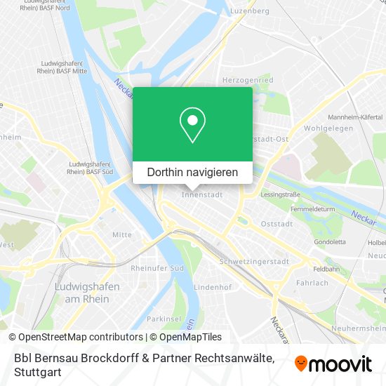 Bbl Bernsau Brockdorff & Partner Rechtsanwälte Karte