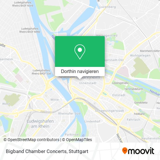Bigband Chamber Concerts Karte