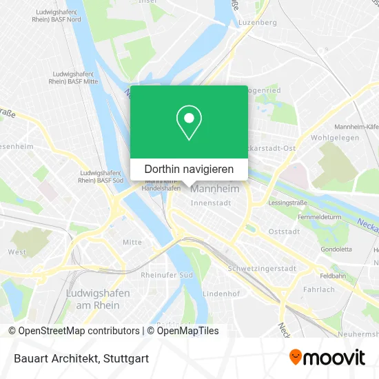 Bauart Architekt Karte