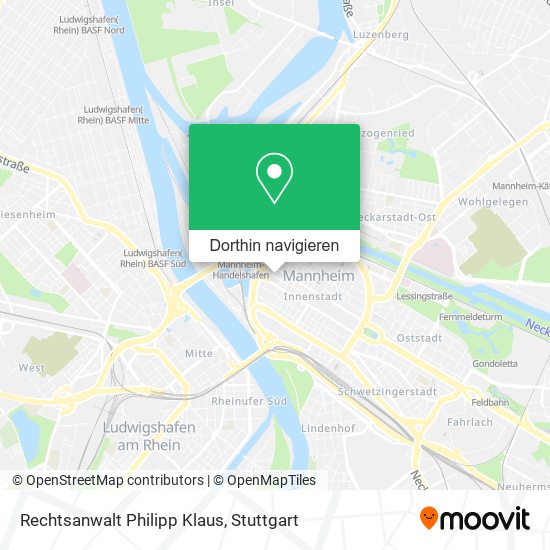 Rechtsanwalt Philipp Klaus Karte