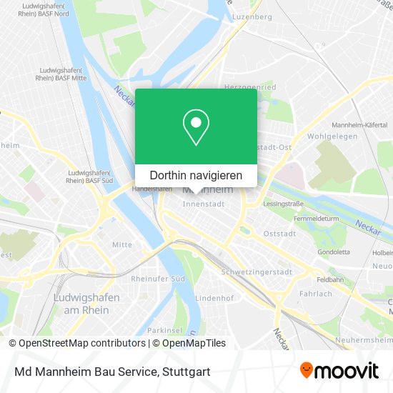 Md Mannheim Bau Service Karte