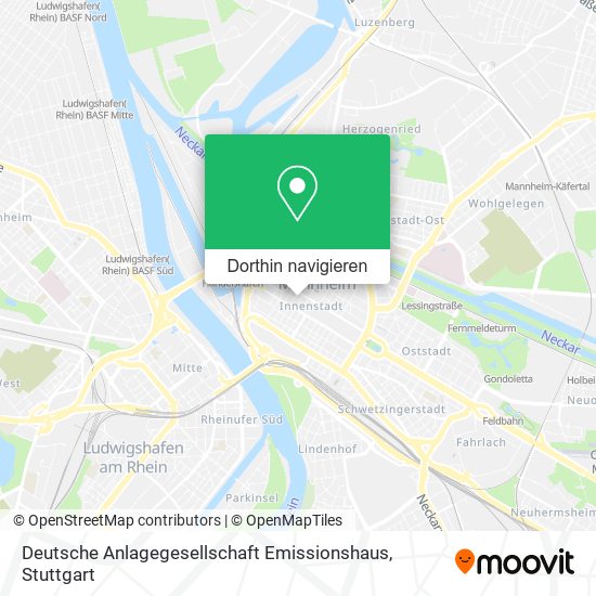 Deutsche Anlagegesellschaft Emissionshaus Karte